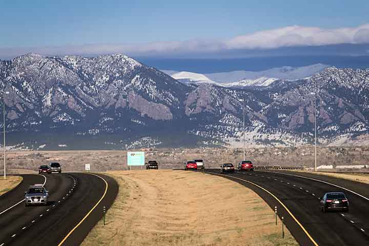 Northwest Parkway Mountains